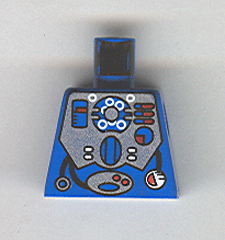 Torso Aquazone Hydronaut Silver Diving Pattern 2