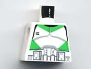 Torso SW Armor Clone Trooper with Green Stripes Pattern
