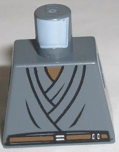 Torso SW Layered Shirt, Brown Belt Pattern (Mace Windu)