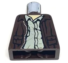 Torso Indiana Jones Leather Jacket, Button Down Shirt Pattern