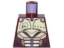 Torso Exo-Force Gold Body Armor with Four Stars and Sails Pattern