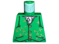 Torso Harry Potter Gilderoy Green Vest Pattern