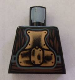 Torso SW Gold Body Armor Pattern (Lando Calrissian - Skiff Guard)