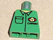 Torso Cargo Logo with Shirt Pattern