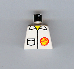 Torso Shell Logo on Jacket with Pocket Pattern