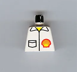 Torso Shell Logo on Jacket with Pocket Pattern