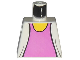 Torso Spider-Man Sweater over Dark Pink Top Pattern (Mary Jane 3)