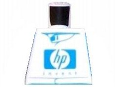 Torso Racers Blue 'hp invent' Pattern (Sticker)