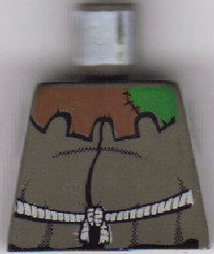 Torso Studios White Rope & Patched Collar Pattern (Hunchback)