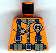 Torso Rescue Coast Guard Logo Pattern