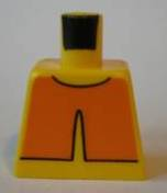 Torso Avatar Orange Overshirt Pattern