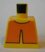 Torso Avatar Orange Overshirt Pattern