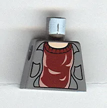 Torso Jacket and Dark Red Sweater Pattern