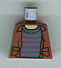 Torso Harry Potter Open Shirt and Striped Sweater Pattern