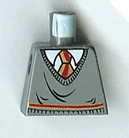 Torso Harry Potter Sweater and Tie Gryffindor Colors Pattern