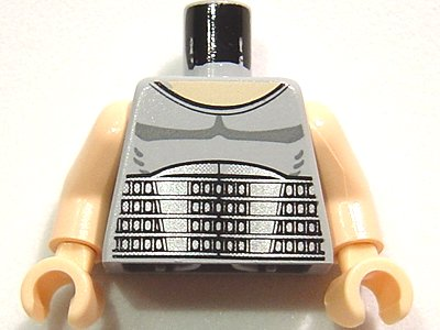 Torso Spider-Man Dr. Octavius Pattern / Light Nougat Arms / Light Nougat Hands