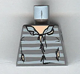 Torso Harry Potter Sirius Tattered Striped Shirt Pattern