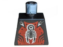 Torso Castle Knights Kingdom II with Scorpion Pattern