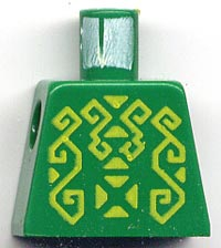 Torso Castle Knights Kingdom II with Rascus Pattern