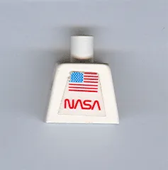 Torso NASA and Flag Pattern (Sticker)