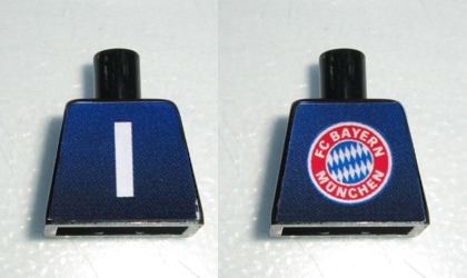 Torso Soccer FC Bayern #1 Pattern (Sticker)
