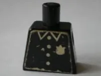 Torso Police with Badge and 4 Buttons Pattern (Sticker)