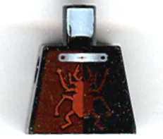 Torso Alpha Team Minion Scarab without Silver Outline and 'X' Pattern
