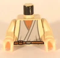 Torso SW Moisture Farmer (Owen Lars) Pattern / Tan Arms / Light Nougat Hands