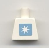 Torso Maersk Star Logo Pattern (Sticker)
