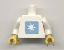 Torso Maersk Star Logo Pattern (Sticker) / White Arms / Yellow Hands