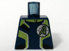 Torso Agents Uniform Male Pattern