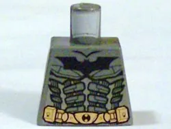 Torso Batman Logo with Body Armor and Copper Belt Pattern