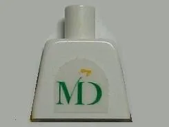 Torso MD Foods Logo Pattern on Both Sides (Stickers)