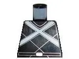 Torso Speed Racer White X and Belt Pattern