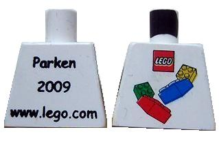 Torso LEGO World Denmark 2009 Pattern