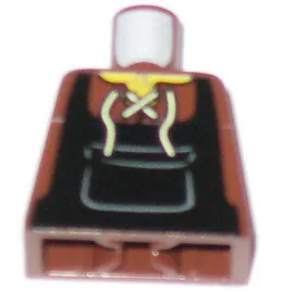 Torso Castle Fantasy Era Blacksmith Apron and Front Lace Up Shirt Pattern