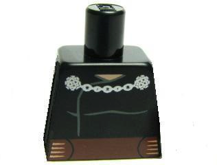 Torso SW Cape Chain Clasp Ornate and Belt Pattern (Dooku Clone Wars)