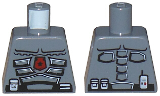 Torso Space Police 3 Officer Pattern