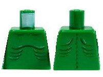 Torso Alien with Skeletal Spine and Ribs Pattern