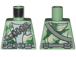 Torso SW Camouflage Pattern Weapon and Ammunition Belts Pattern