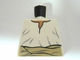 Torso Indiana Jones with Loose Shirt and Tan Belt Pattern