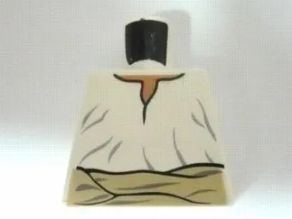 Torso Indiana Jones with Loose Shirt and Tan Belt Pattern