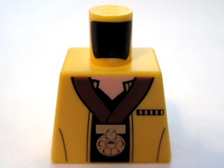 Torso SW Jacket with Black Undershirt and Gold Medal Pattern