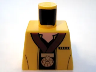 Torso SW Jacket with Black Undershirt and Gold Medal Pattern