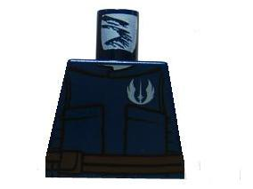 Torso SW Jacket with Brown Belt and Jedi Order Insignia Pattern