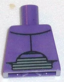 Torso Chest Armor and Gray Abdominal Joint Pattern (Zurg)