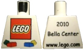 Torso LEGO World Denmark 2010 Pattern