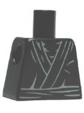 Torso Ninja Layered Robe with Belt Pattern