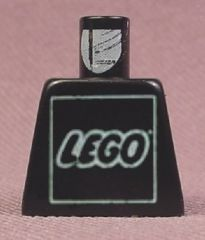 Torso White LEGO Logo Pattern on Front (From KC014)