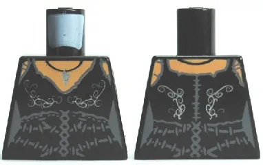 Torso Harry Potter Bellatrix Lestrange Female with Ornaments Pattern